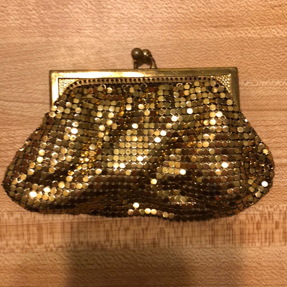 Vintage Gold Change Purse
